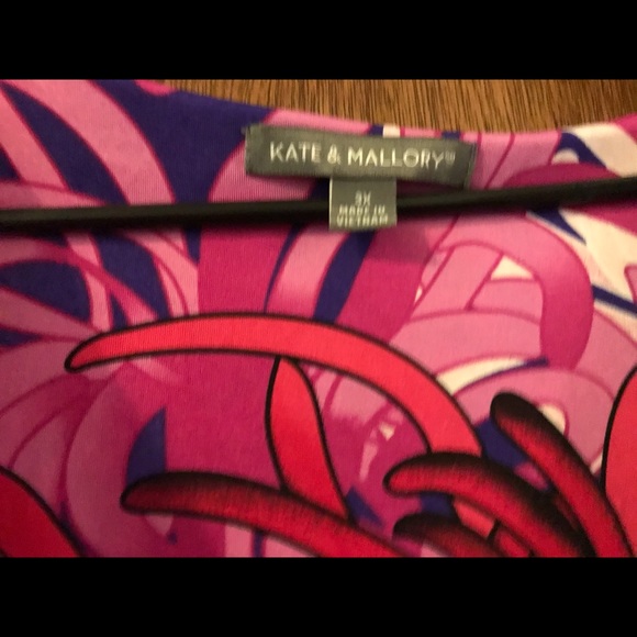 Kate & Mallory Sleeveless Maxi Dress 3X - Picture 3 of 3